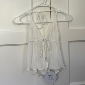 PRINCESS POLLY - Chantria Top White